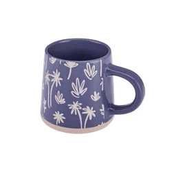 Karaca Palm Mug 380 ml Mavi