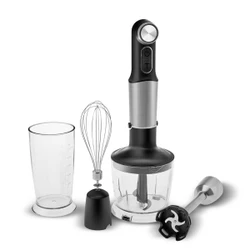 Karaca Inox Quick Mix Hız Ayarlı 1300W El Blender Set - 9635B_0