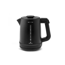 Karaca Berry Tea XL 2 in 1 Çelik Demlikli Çay Makinesi ve Kettle Shiny Black