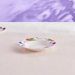 Karaca Frida Çukur Tabak Beyaz 22 Cm