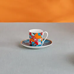 Karaca Frolic Kahve Fincanı Ve Tabağı 90 Ml