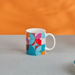 Karaca Frolic Mug Mavi 355 Ml