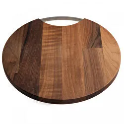 Jumbo Wood Mood Kesme Ve Sunum Tahtası Yuvarlak