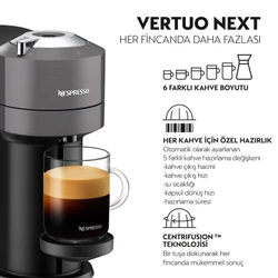 Nespresso Vertuo Next Koyu Gri Kahve Makinesi