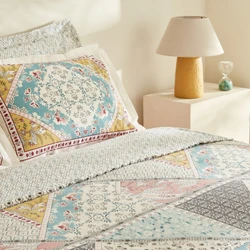 Karaca Home Edella %100 Pamuk Tek Kişilik Nevresim Takımı Multicolor