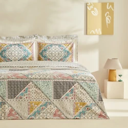 Karaca Home Edella %100 Pamuk Tek Kişilik Nevresim Takımı Multicolor