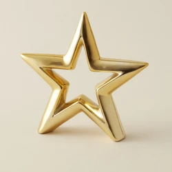 Karaca Home New Year Yılbaşı Star Biblo Gold 