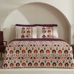 Karaca Home Velva %100 Pamuk Çift Kişilik Complete Takımı Multicolor