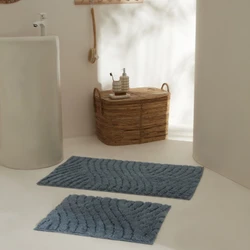 Karaca Home Roma 2'li Banyo Paspası Ekru