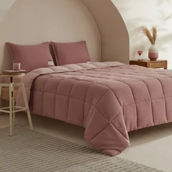 Karaca Home Relax Çift Kişilik Comfort Set/Uyku Seti Pudra