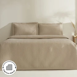 Karaca Home Anna Çift Kişilik Yatak Örtüsü Açık Mürdüm
