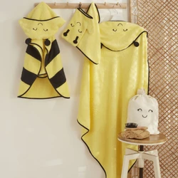 Karaca Home Bebek Little Bee Havlu Kundak Kese Set