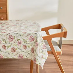 Karaca Home Hera Çiçekli Pvc Masa Örtüsü Yeşil