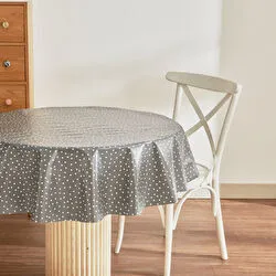 Karaca Home Luna Puantiyeli Pvc Masa Örtüsü Mavi