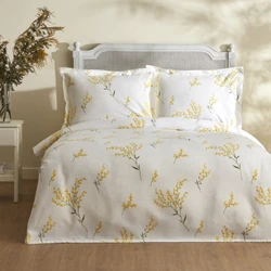 Karaca Home Loretta %100 Pamuk Tek Kişilik Pike Takımı Sarı