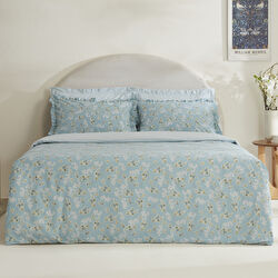 Karaca Home Carlo %100 Pamuk Tek Kişilik Nevresim Takımı Adaçayı