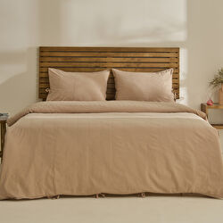 Karaca Home Carmine %100 Pamuk Nakışlı Çift Kişilik Nevresim Takımı Gri