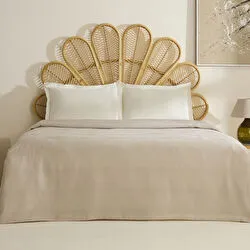 Karaca Home Rosy Çift Kişilik Tek Pike Bej