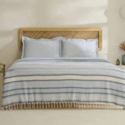 Karaca Home Lynora Çift Kişilik Peştamal Pike Takımı Haki
