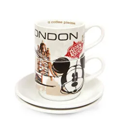 Egan Italy In The City Londra 2’li Espresso Fincan Seti