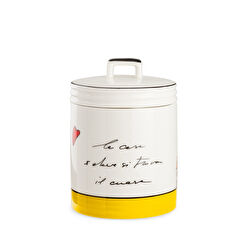 Egan Italy Le Casette Kavanoz Sarı 11x15 cm