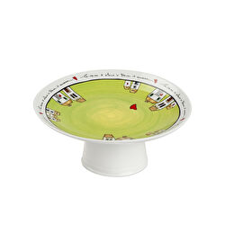Egan Italy Le Casette Kek Standı Yeşil 19x19 cm