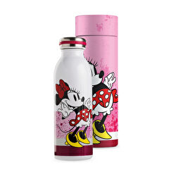 Egan Italy Minnie Mouse I Am Red Su Şişesi Pembe 500 ml