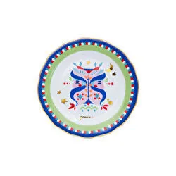 Baci Milano Zodiac Vibe Pasta Tabağı İkizler Burcu 16 cm