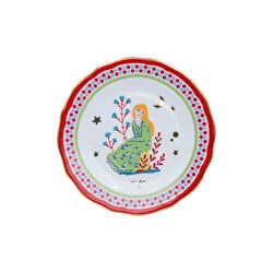 Baci Milano Zodiac Vibe Pasta Tabağı Başak Burcu 16 cm 