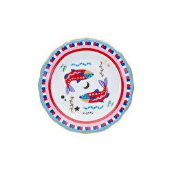 Baci Milano Zodiac Vibe Pasta Tabağı Balık Burcu 16 cm