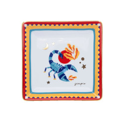 Baci Milano Zodiac Vibe Akrep Burcu Kare Tabak 15 cm x 15 cm