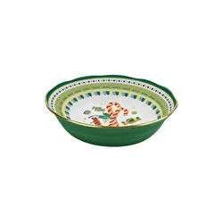 Baci Milano Mamma Mia Şeker Desenli Yeşil Meyve Kasesi