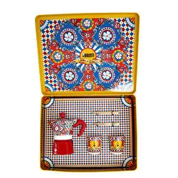 Bialetti Moka Express Dolce Gabbana 2 Cup+2 Fincan+2 Karıştırıcı Özel Set
