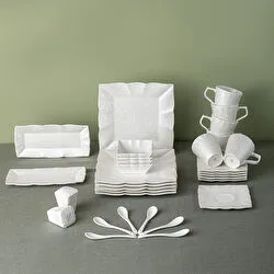 Emsan Bahar Porselen 32 Parça 6 Kişilik Kahvaltı/Servis Takımı