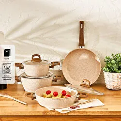 Emsan Royal Natural 7 Parça Tencere Seti