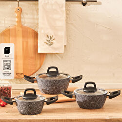 Emsan Luna 6 Parça Midi Tencere Seti