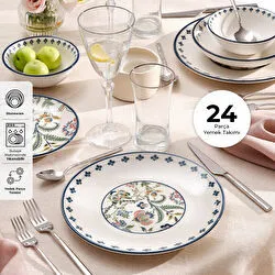 Emsan Kelsey 24 Parça 6 Kişilik Yemek Takımı