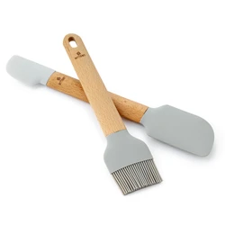 Emsan Soft Silikon Fırça Spatula Seti