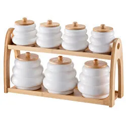 Emsan Honey Standlı 7'li Baharat Takımı