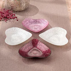 Emsan Amore 4 Parça Cam Kase 16 cm