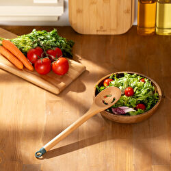 Emsan Rustik Bambu Oluklu Kaşık 28 cm