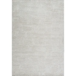 Kaşmir Halı 7/24 Buena Bella White 80x150 cm