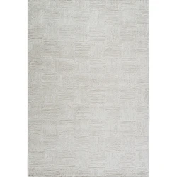 Kaşmir Halı 7/24 Buena Bella White 80x300 cm