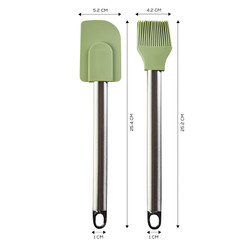 Crick Crack Alp 2'li Fırça Spatula Set