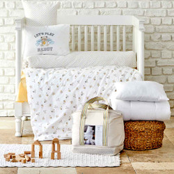 Karaca Home Cute Boy Bej Nevresim Yorgan Çantalı Set