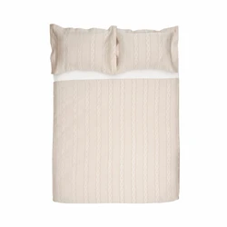 Nautica Home Rope Çift Kişilik Yatak Örtüsü Seti Beige 