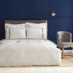 Nautica Home  Billow Percale Çift Kişilik Nevresim Takımı Navy 