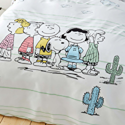Peanuts by Karaca Home Snoopy Vintage Tek Kişilik %100 Pamuk Nevresim Takımı