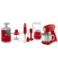 Smeg El Blender Set Red Hbf02rdeu