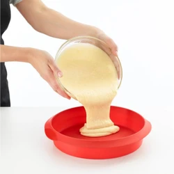 Lekue Silikon Pasta Kalıbı 20 cm Kırmızı